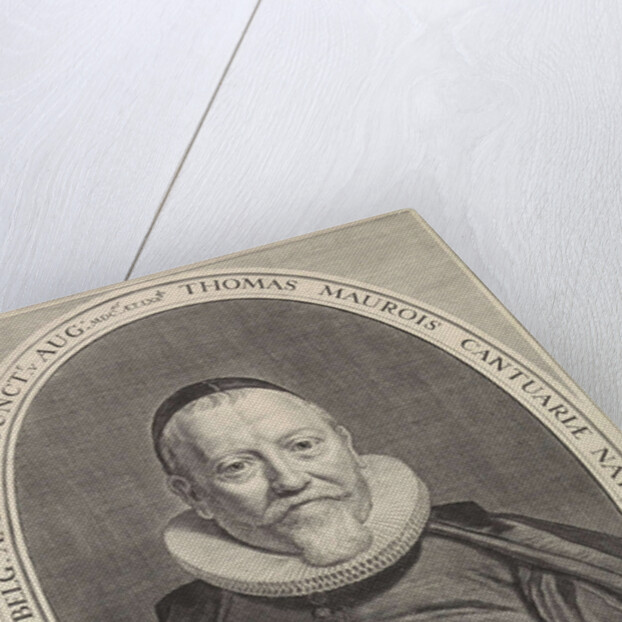 Portrait of Thomas Maurois by F. Bassecour