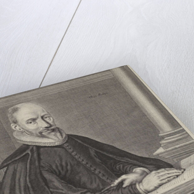 Portrait of Joost van Laren by Joannes Schildius