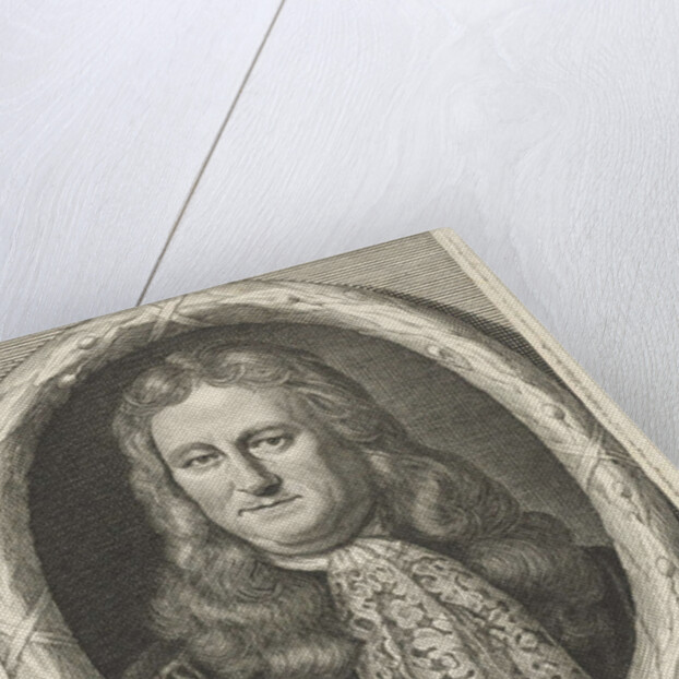 Portrait of Abraham Johannes Kuffeler by David van der Plas