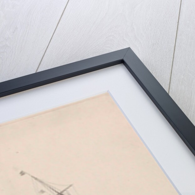 Dutch warship in Amsterdam by Gerard Valck