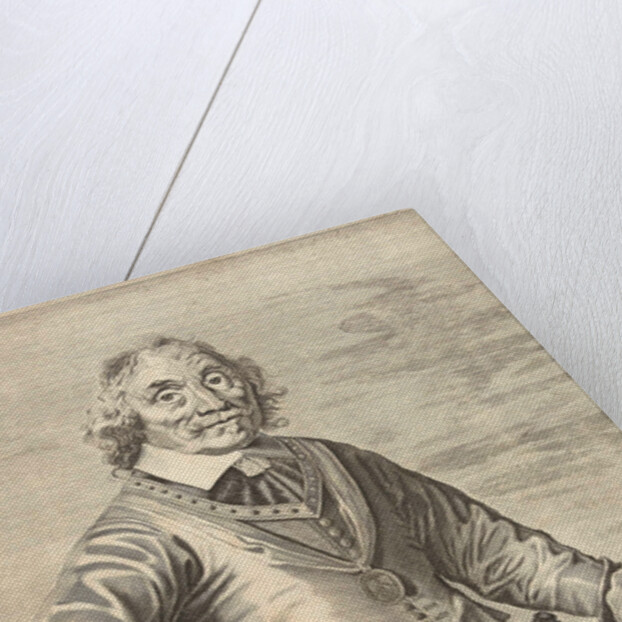 Portrait of Maarten Tromp Harpertsz by Jan Vos