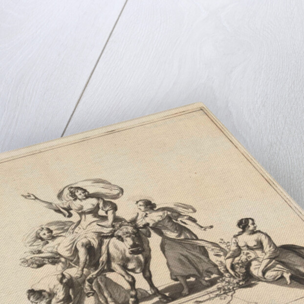 Europe and the bull by Nicolaes Pietersz. Berchem