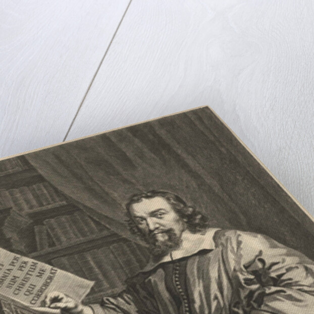 Portrait of John Schellhammer at the age of 51 by Joh. Schelneccers