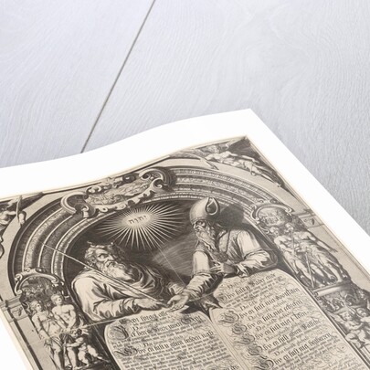 Moses and Aaron with the Tablets of the Law by Gerard Valck