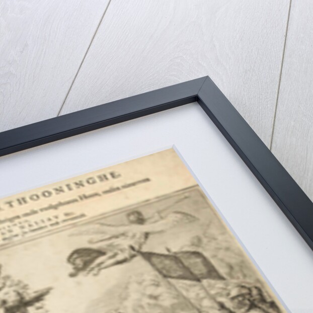 Allegory installation of Ernst Casimir, Count of Nassau, stadtholder of Friesland by Pieter Feddes van Harlingen