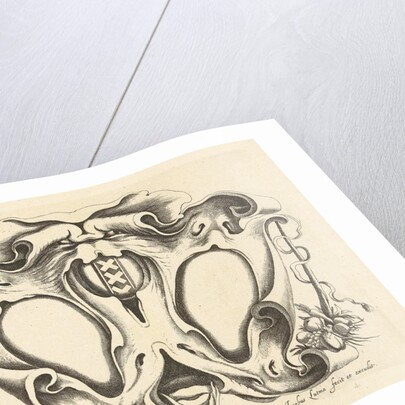 Lobe Cartouche with arms of Amsterdam by Frederik de Wit