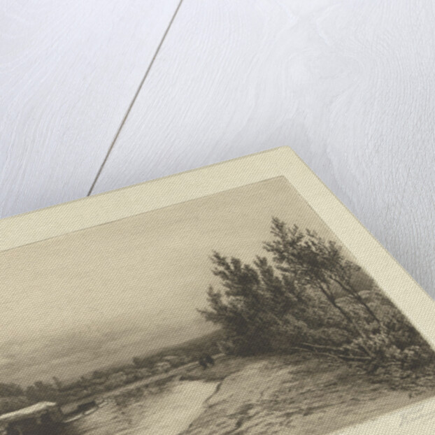 View of a river by Hendrik Dirk Kruseman van Elten