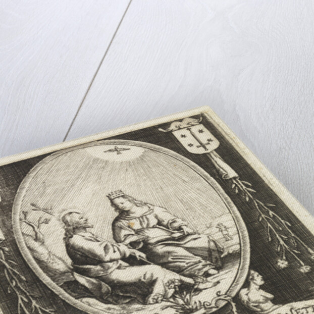 Blasoen of the Chamber of Rhetoric De witte Angieren Haarlem by Jan Pottey