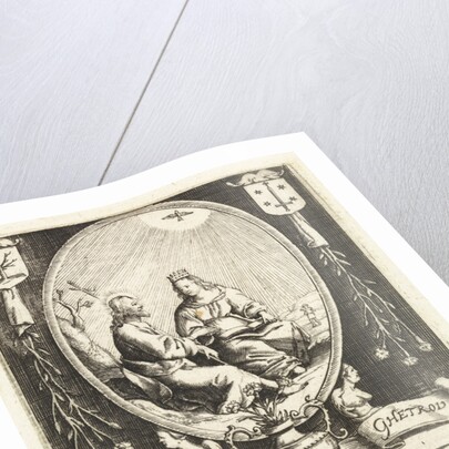 Blasoen of the Chamber of Rhetoric De witte Angieren Haarlem by Jan Pottey