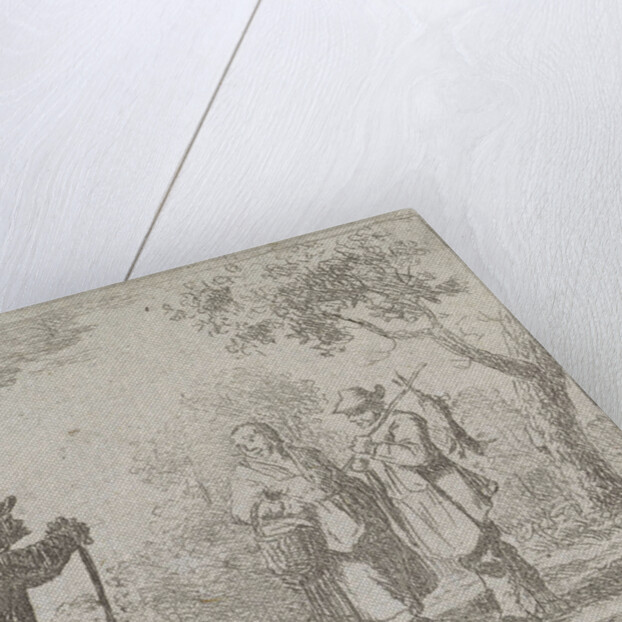 Farmers in conversation by Marten J. Waefelaers