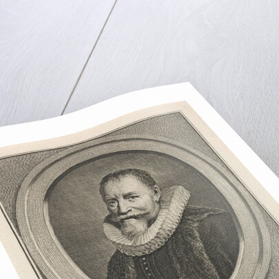 Portrait of Reynier Pauw Adriaensz by Jacob Houbraken