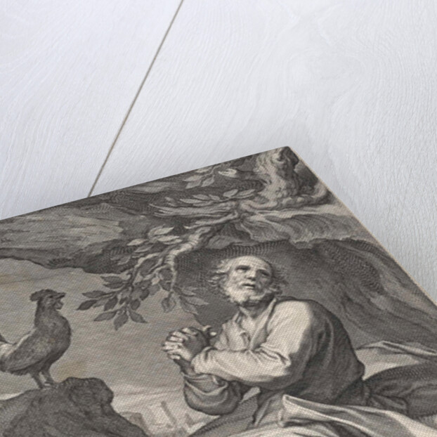 Penitent Peter H by Johannes Janssonius