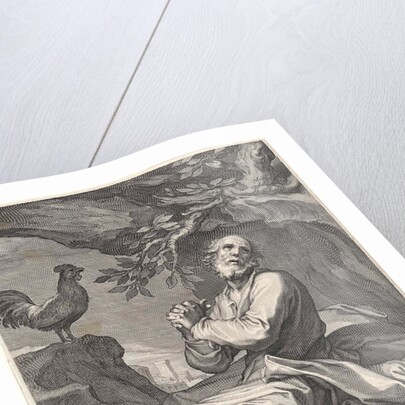 Penitent Peter H by Johannes Janssonius