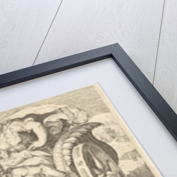 Beronica vengeance with a stone by Claes Jansz. Visscher II