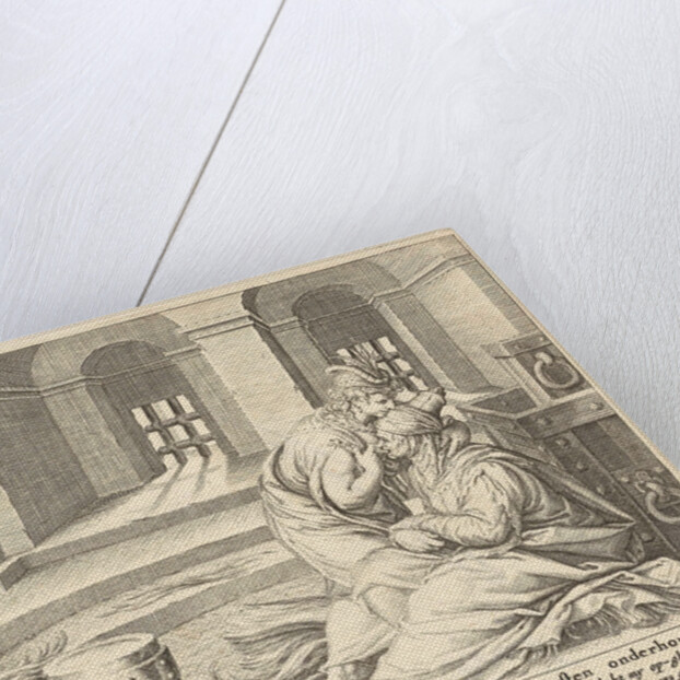 A daughter suckles her mother in jail by Claes Jansz. Visscher II