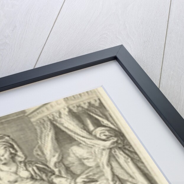 Lucia raises her eyes by Claes Jansz. Visscher II