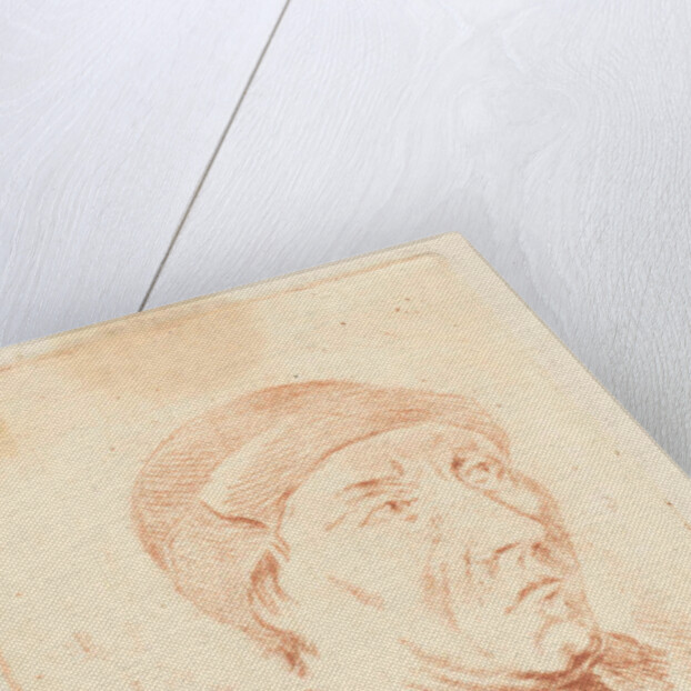 Portrait of Laurens Jansz Coster by Hermanus van Brussel