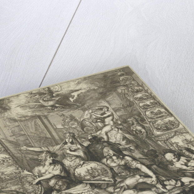 Allegory on the death of Michiel de Ruyter by Romeyn de Hooghe