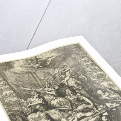 Allegory on the death of Michiel de Ruyter by Romeyn de Hooghe