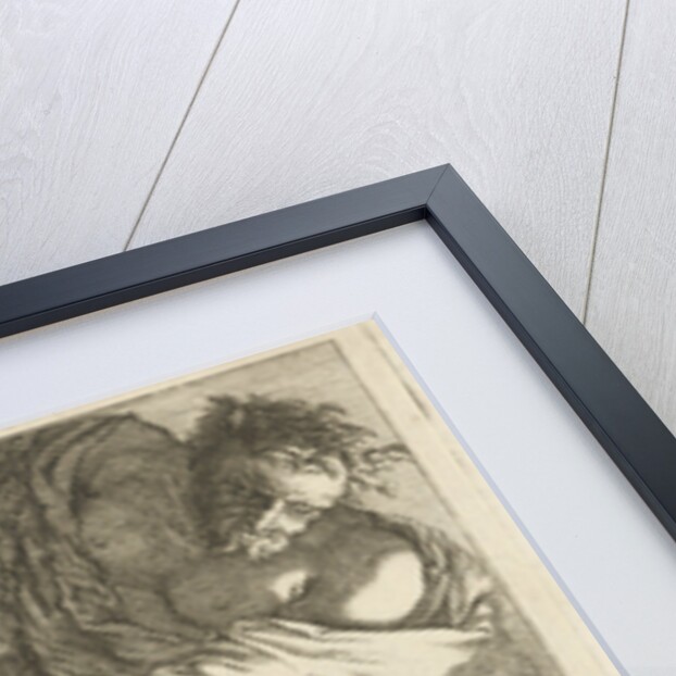 Satyr with a nymph by Anonymous