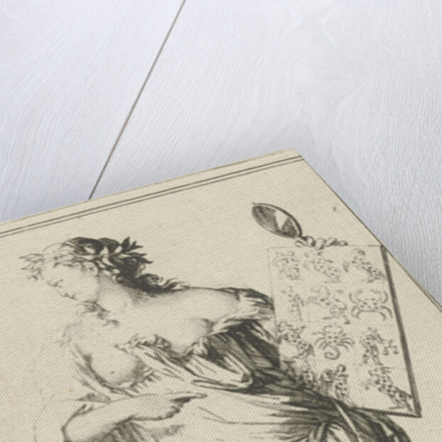 Personification of time by Arnold Houbraken