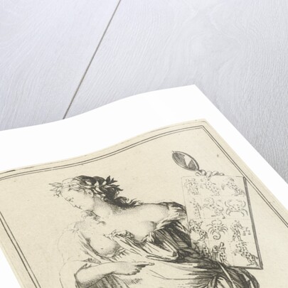 Personification of time by Arnold Houbraken