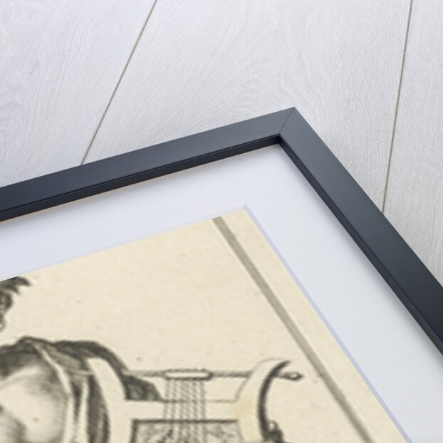 Personification of music by Arnold Houbraken