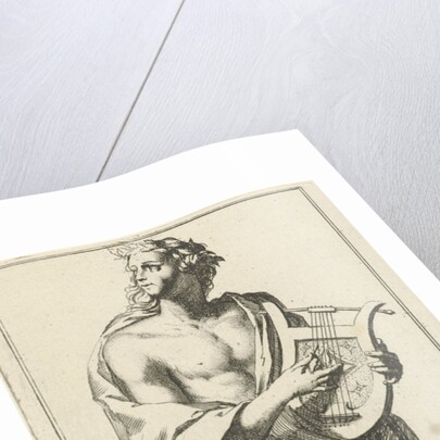 Personification of music by Arnold Houbraken