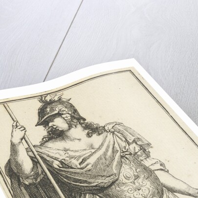 Minerva as a personification of reason by Leonard Schenk