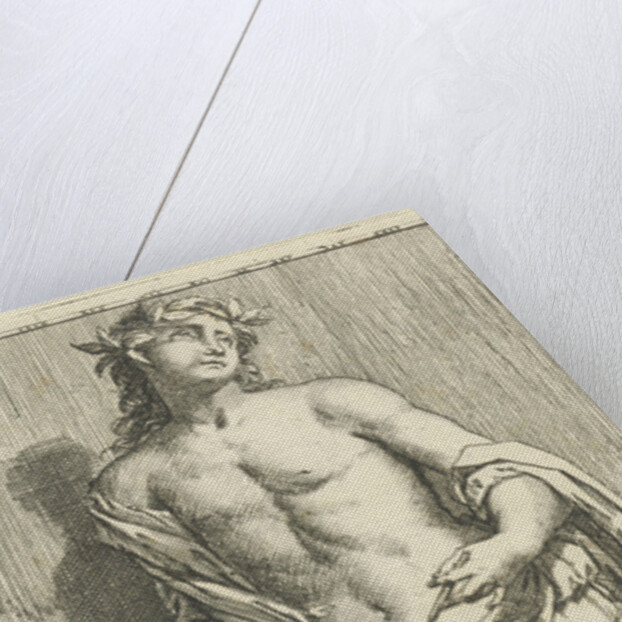 Personification of poetry by Arnold Houbraken