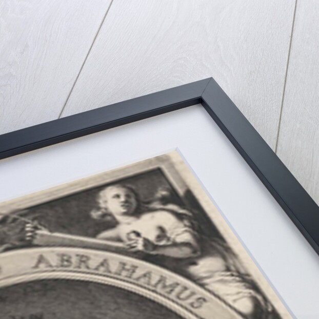 Portrait of Abraham Bloemaert by Theodorus Schrevelius