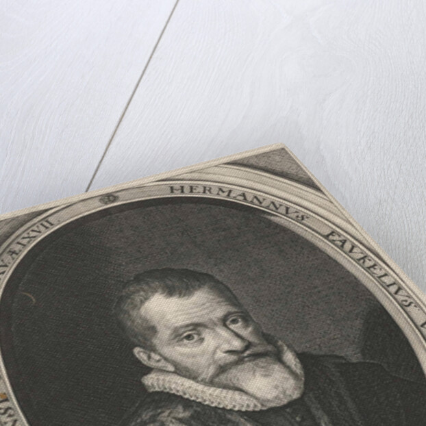 Portrait of Herman Faukelius at the age of 67 by Anthony de Later