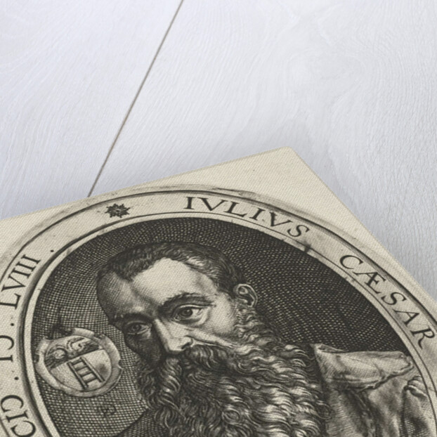 Portrait of Julius Caesar Scaliger by Hendrick Goltzius