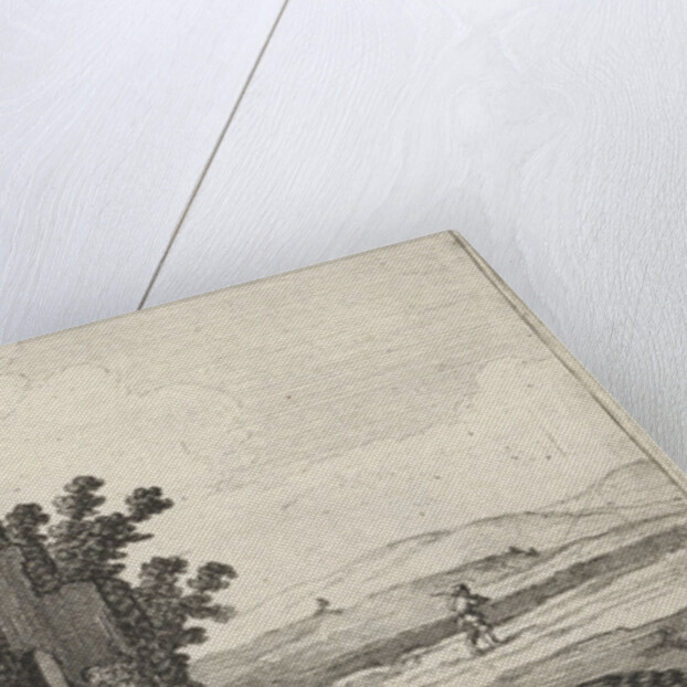 Chapel in ruins by Antoine Perelle