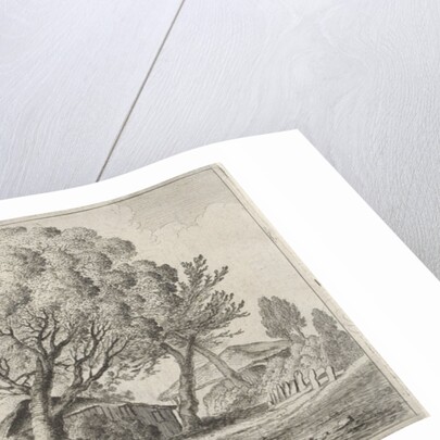 Farms between trees by Gillis van Scheyndel I