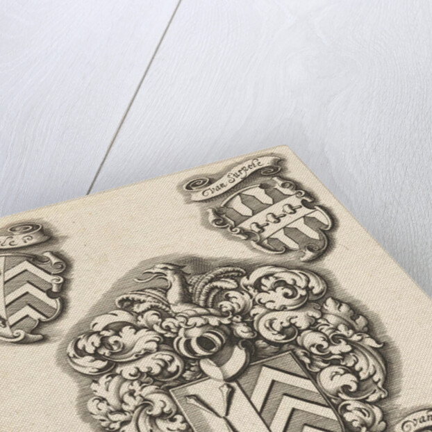 Coat of arms of the family Van Gele by Michiel le Blon