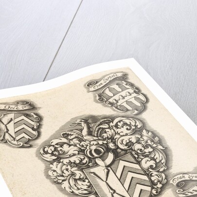 Coat of arms of the family Van Gele by Michiel le Blon