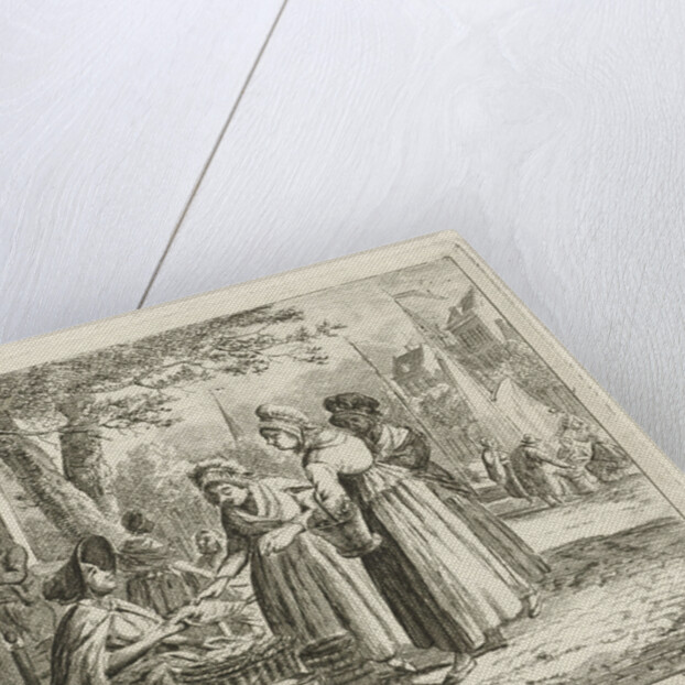 fish saleswomen by Christiaan Meijer