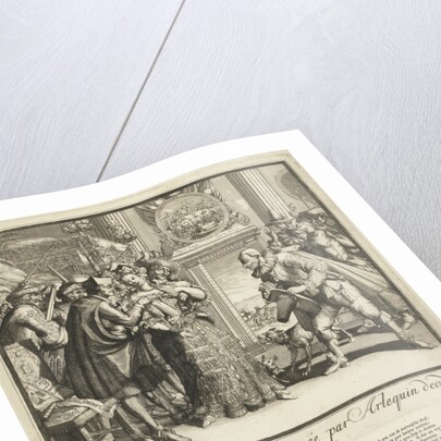 Cartoon by Louis XIV and the persecution of Protestants in France by Gisling