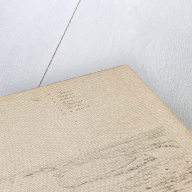 View of the Waal northeast of Nijmegen by Derk Anthony van de Wart