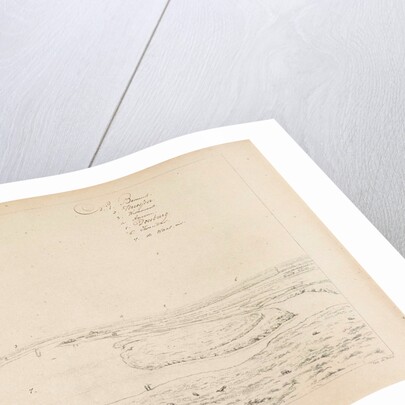 View of the Waal northeast of Nijmegen by Derk Anthony van de Wart