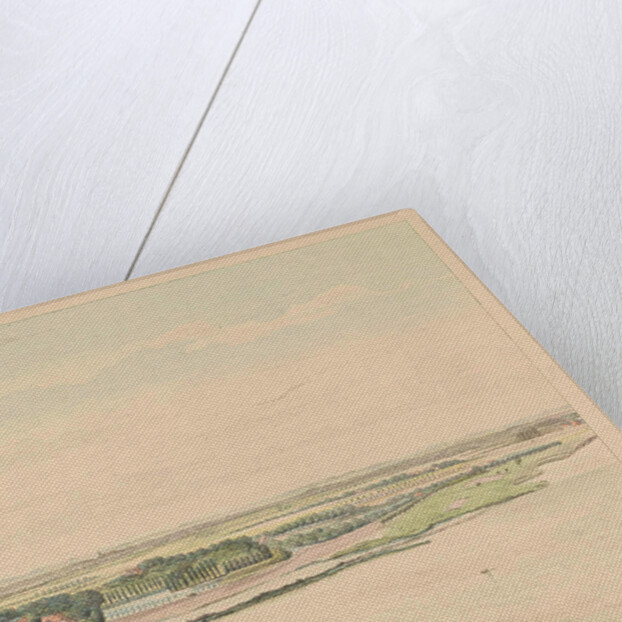 View of the Waal north of Nijmegen by Derk Anthony van de Wart