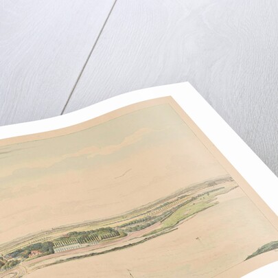 View of the Waal north of Nijmegen by Derk Anthony van de Wart