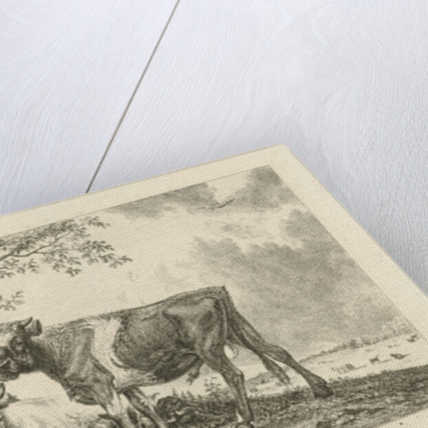 Taurus and farmer by Paulus Potter