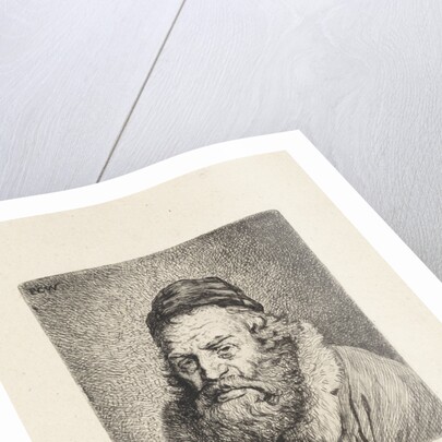 Portrait of Moses Edrehy by Pieter Christoffel Wonder