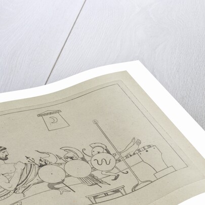 Man Greek couch by David Pièrre Giottino Humbert de Superville