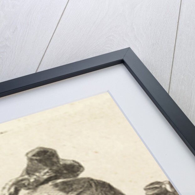 Man with dog by Paulus Charles Gerard Poelman