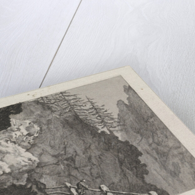 Passage in the rocks by Marinus van Raden