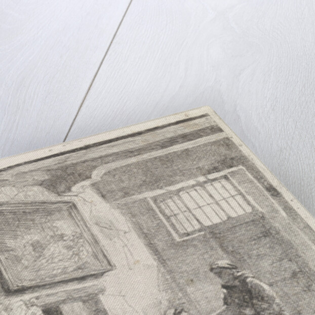 Sitting and standing monk by David van der Kellen III