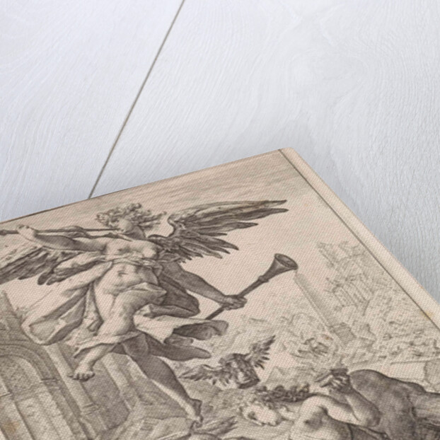 Allegory of Fame and History by Franco Estius